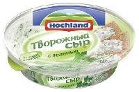 Сыр ХОХЛАНД 60% творожный с зеленью п/б 140г